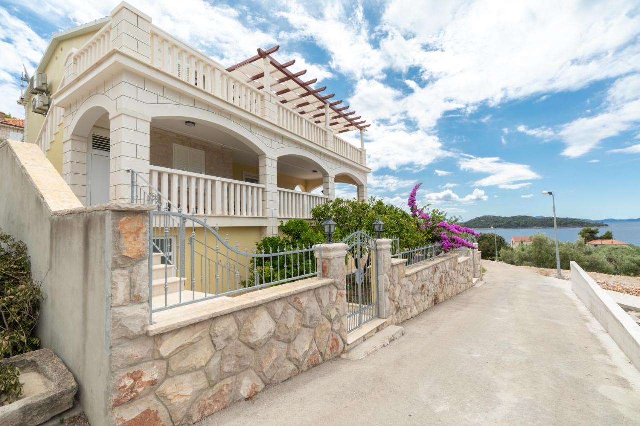 Vila Holiday House With A Swimming Pool Prizba, Korcula - 199 Exteriér fotografie