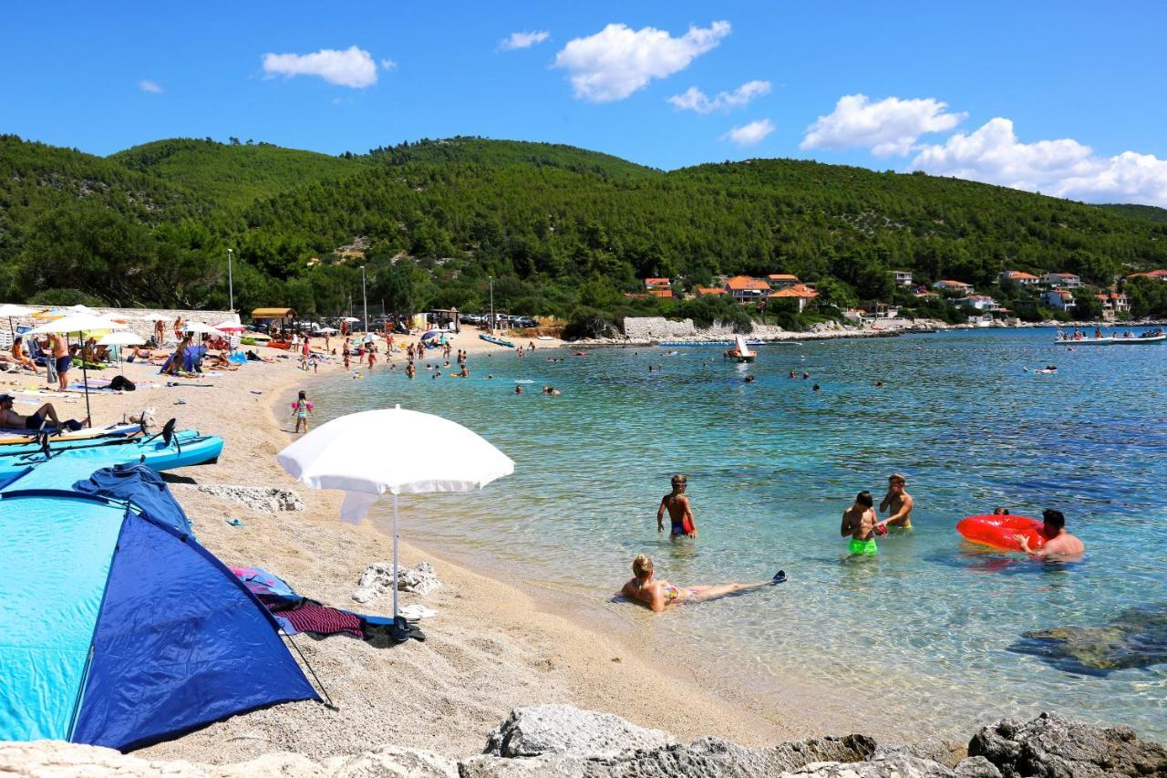 Vila Holiday House With A Swimming Pool Prizba, Korcula - 199 Exteriér fotografie